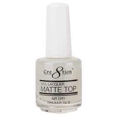 Cre8tion Lacquer Matte Top Coat 0.5oz