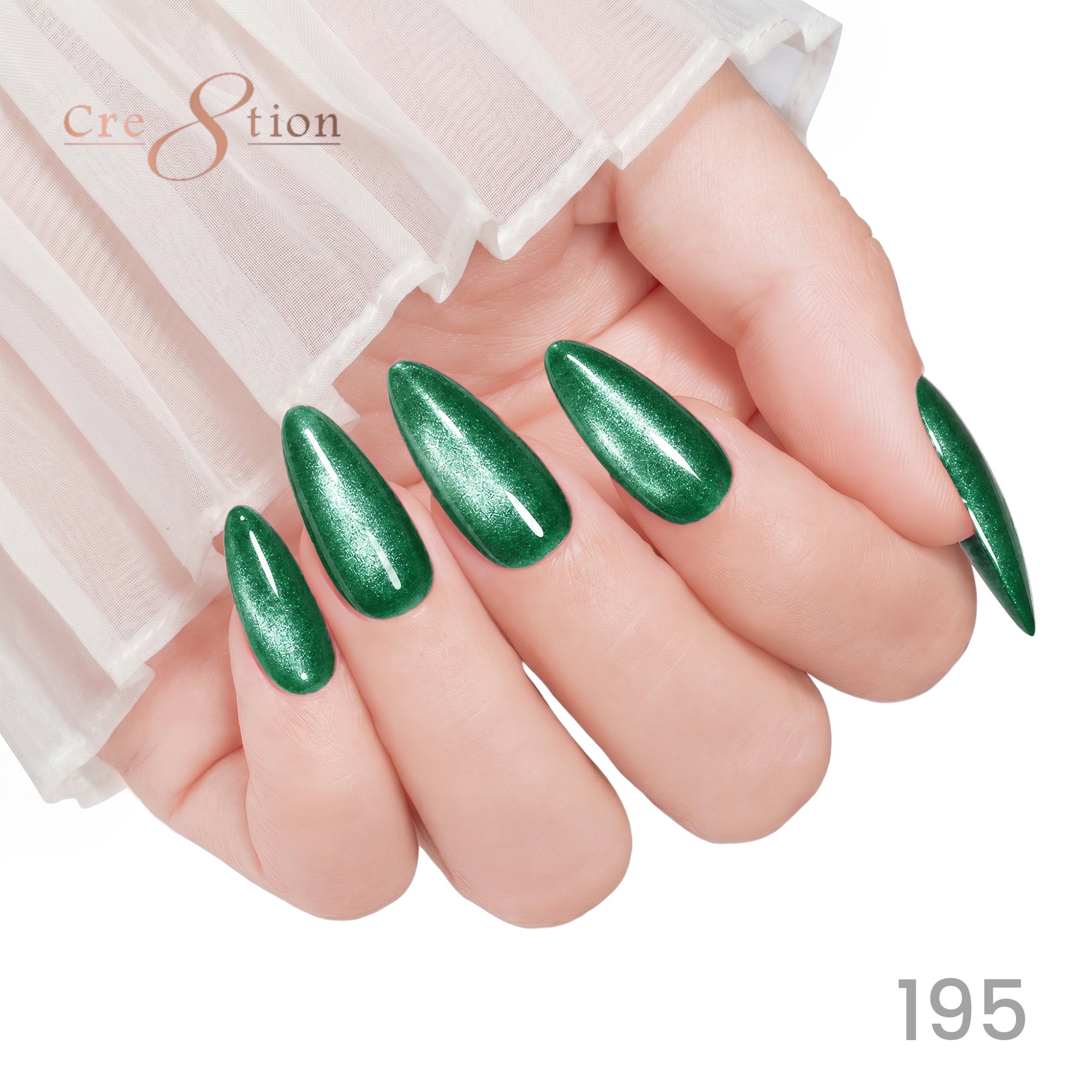Cre8tion Cat Eye Soak Off Gel 0.5oz 195