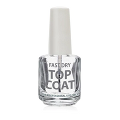 Cre8tion Empty Glass Bottle .5oz "Fast Dry Top Coat"