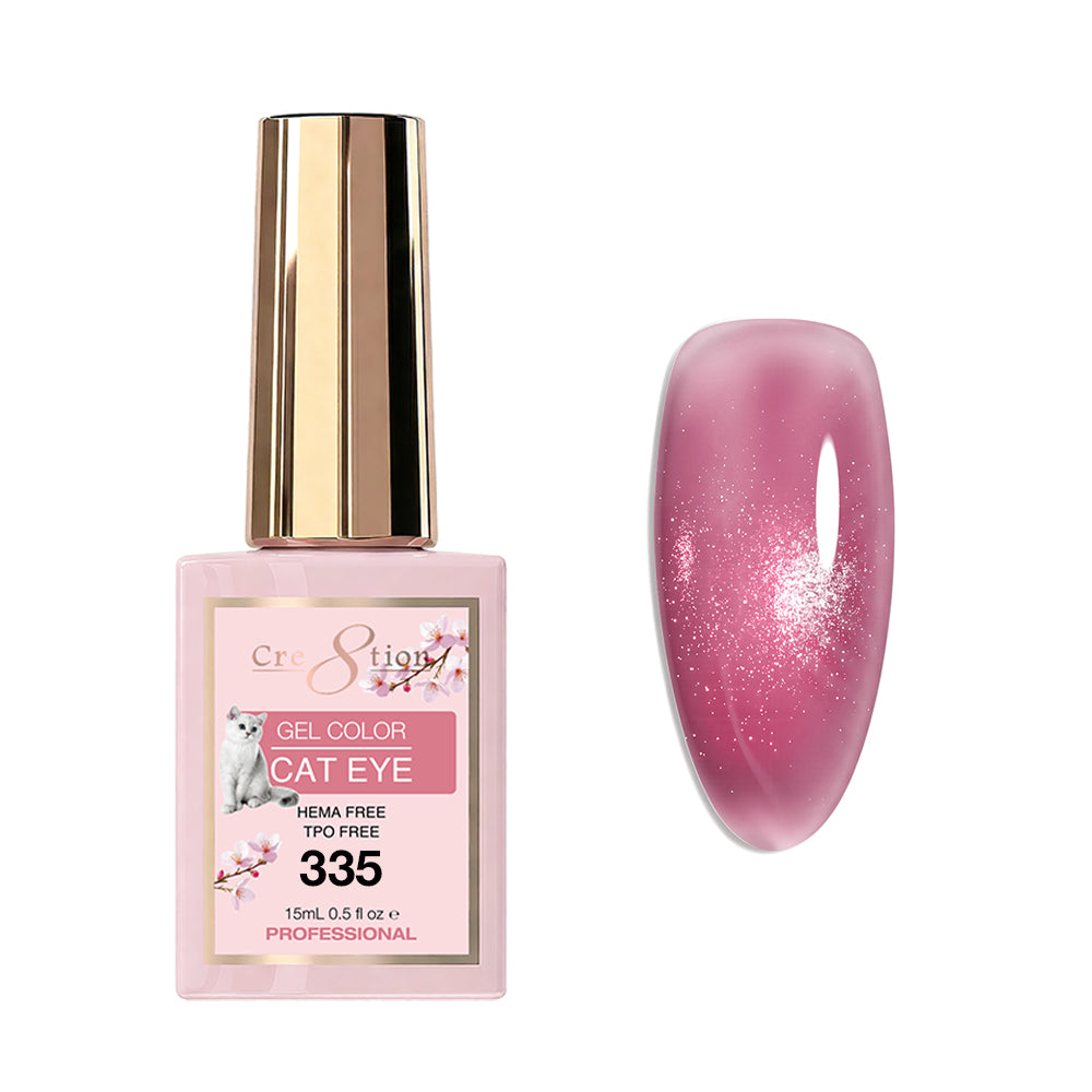 Cre8tion Cat Eye Soak Off Gel 0.5oz 335