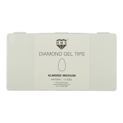 HNS DIAMOND GEL TIPS ALMOND