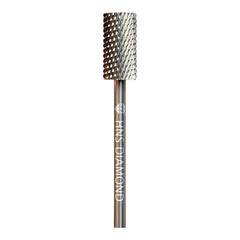 HNS DIAMOND NAIL DRILL BITS 3/32" LARGE BARREL CROSS CUT (SILVER)