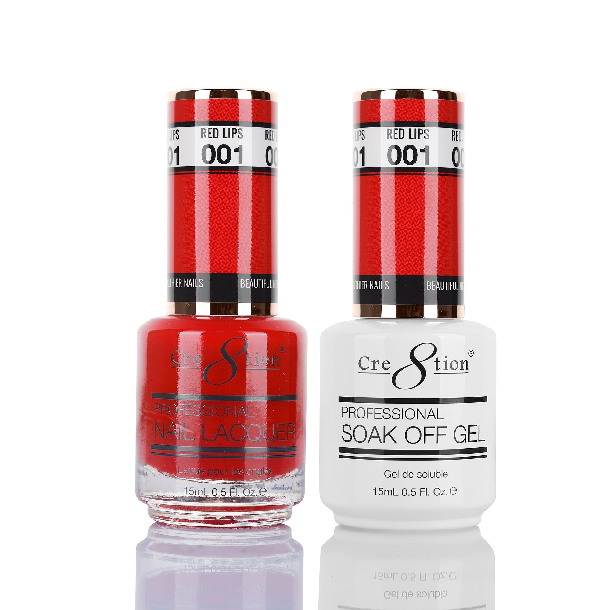 Cre8tion Matching Sets - 001 RED LIPS