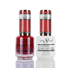 Cre8tion Matching Sets - 003 CRIMSON