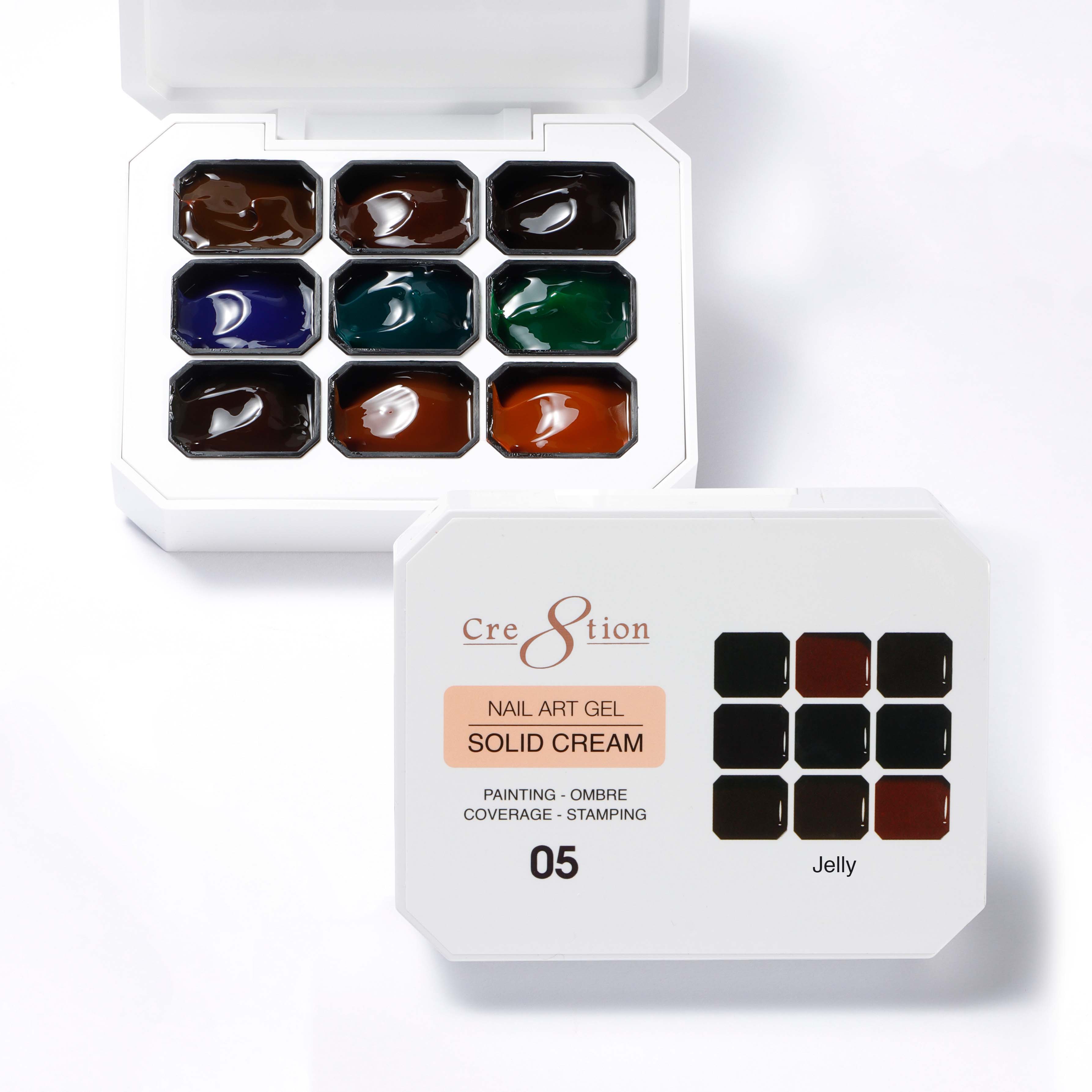 Cre8tion Nail Art Gel - Solid Cream - 05 Jelly
