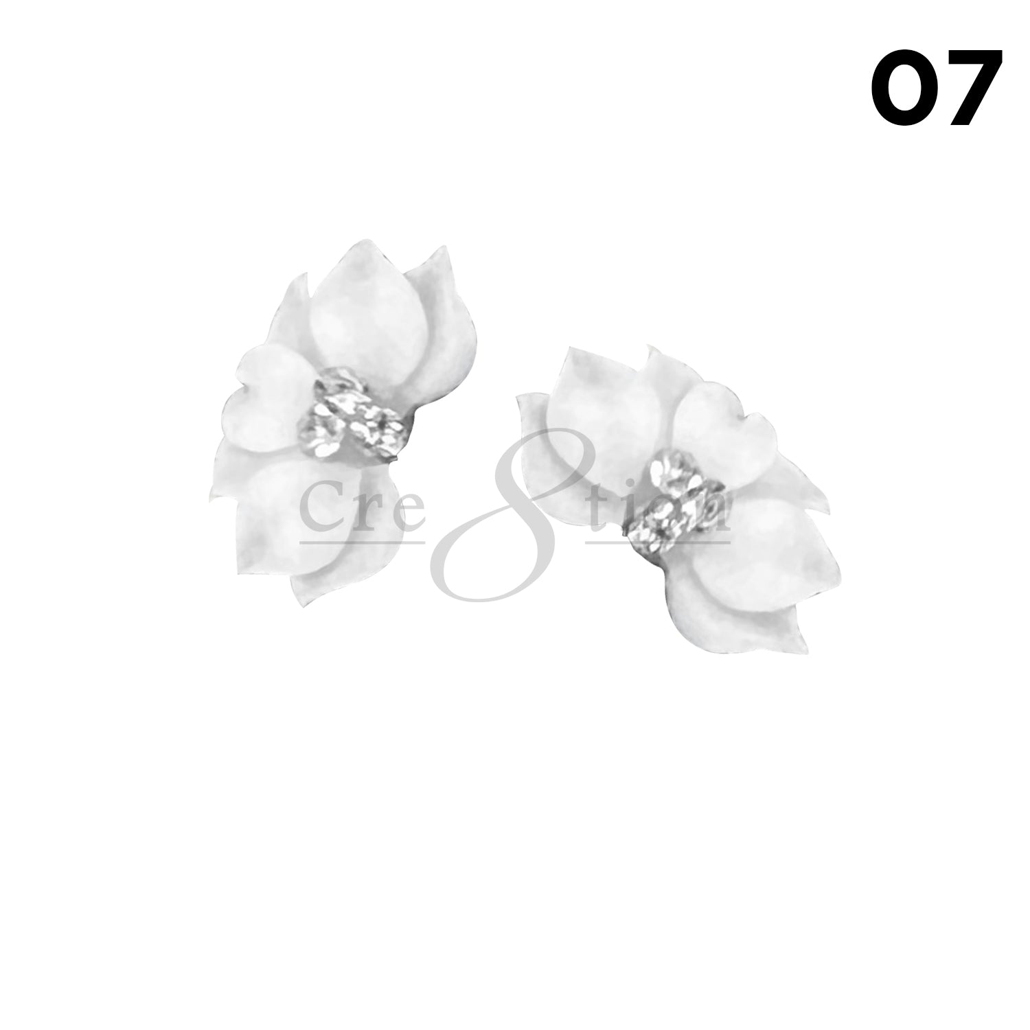 Cre8tion Handmade Acrylic Flowers 2 pcs