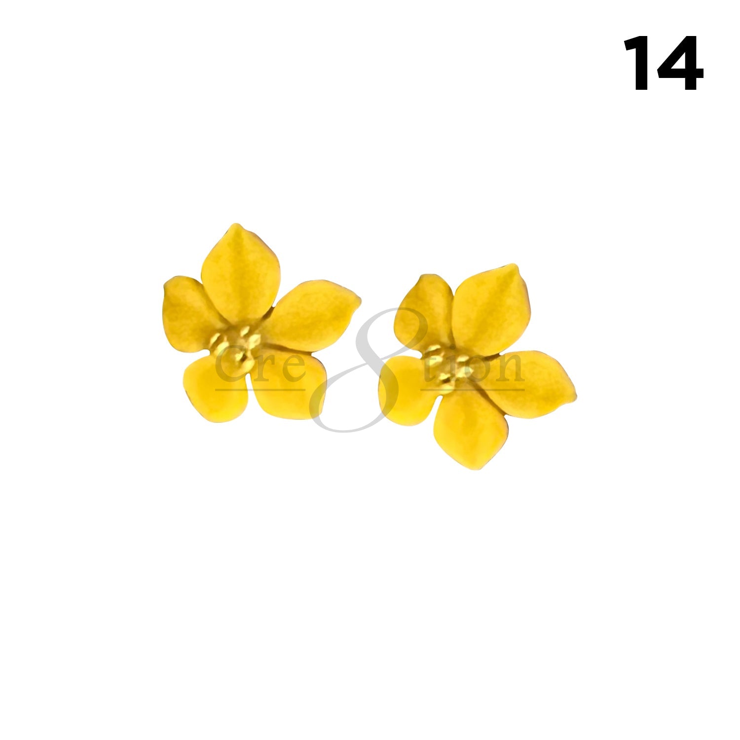 Cre8tion Handmade Acrylic Flowers 2 pcs