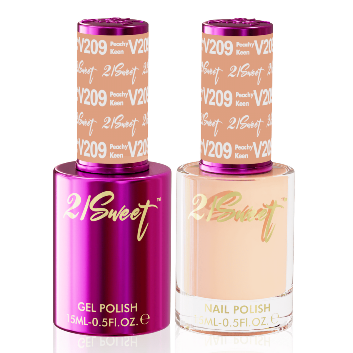 21Sweet 209 - Gel & Lacquer Duo