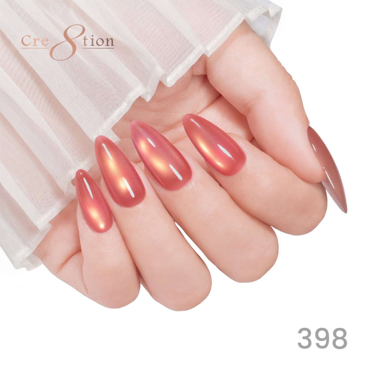 Cre8tion Cat Eye Soak Off Gel 0.5oz 398