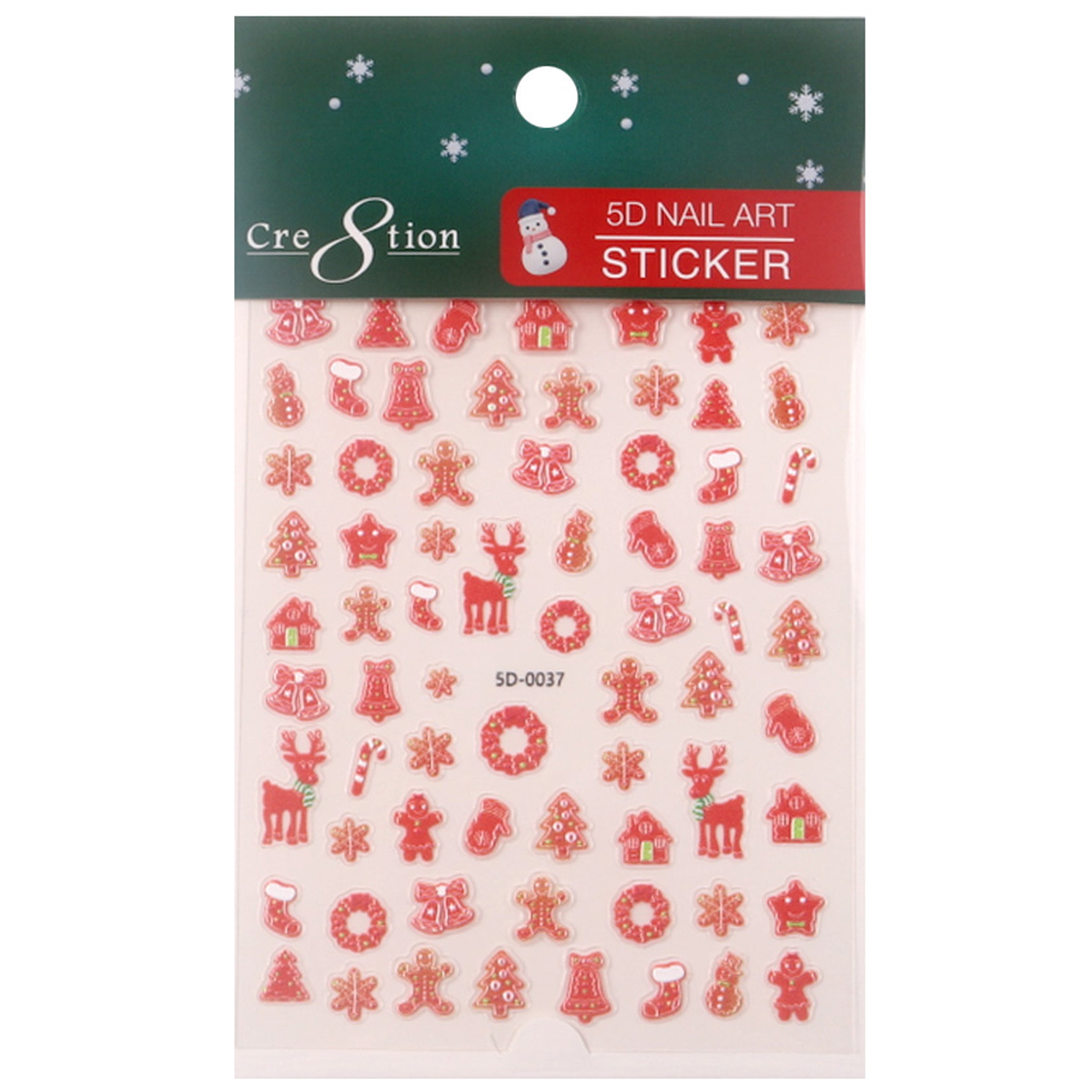 Cre8tion Nail Art Sticker Christmas (29 Styles)