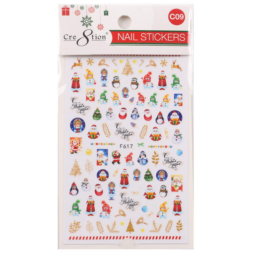Cre8tion Nail Art Sticker Christmas (29 Styles)