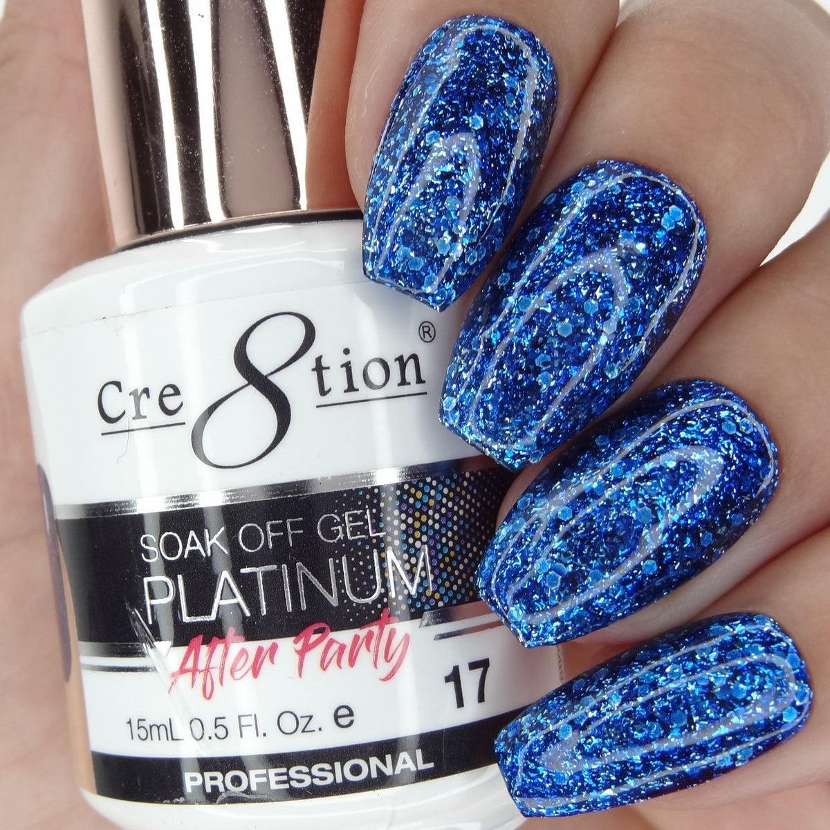Cre8tion Platinum After Party Gel 0.5oz 17