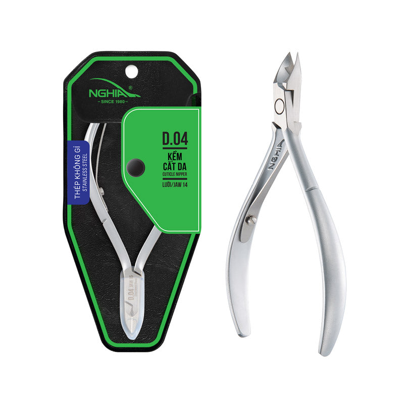 NGHIA Slanted Tweezer - N-409 (Stainless Steel)