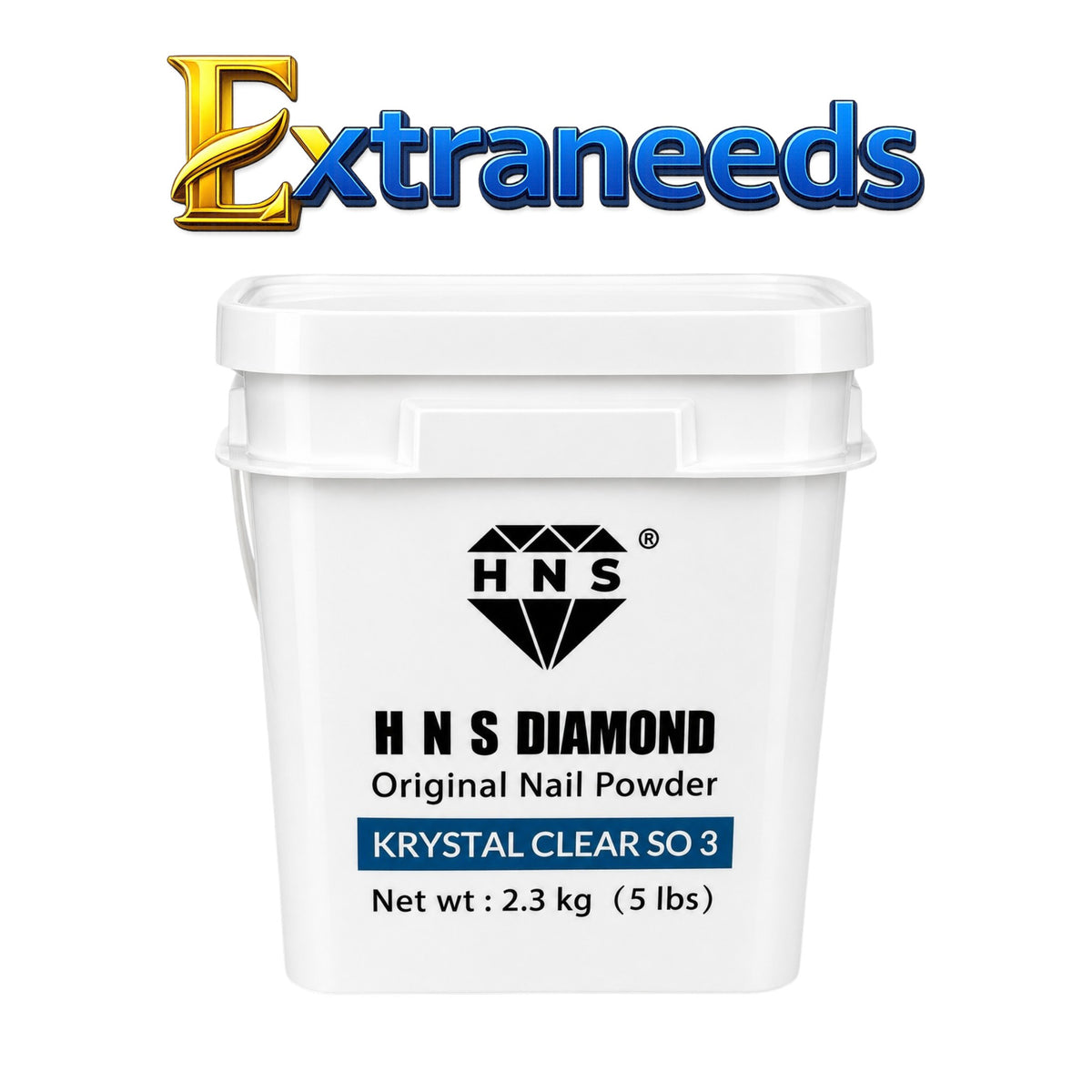HNS DIAMOND KRYSTAL CLEAR SO 3 NAIL POWDER 5 LBS