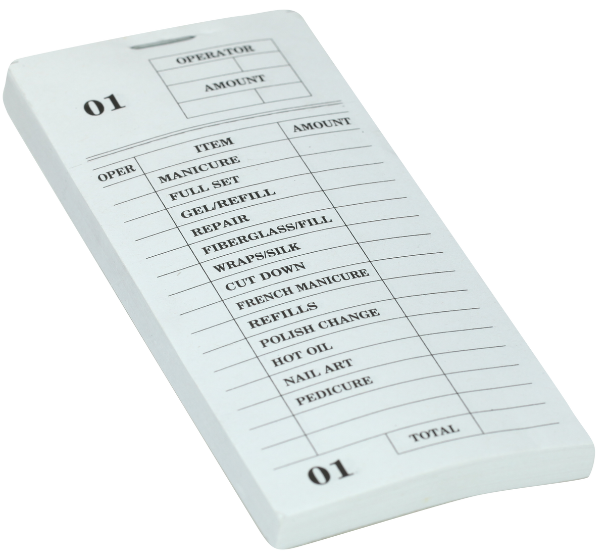 Cre8tion Nail Ticket Book 10 pcs/pack