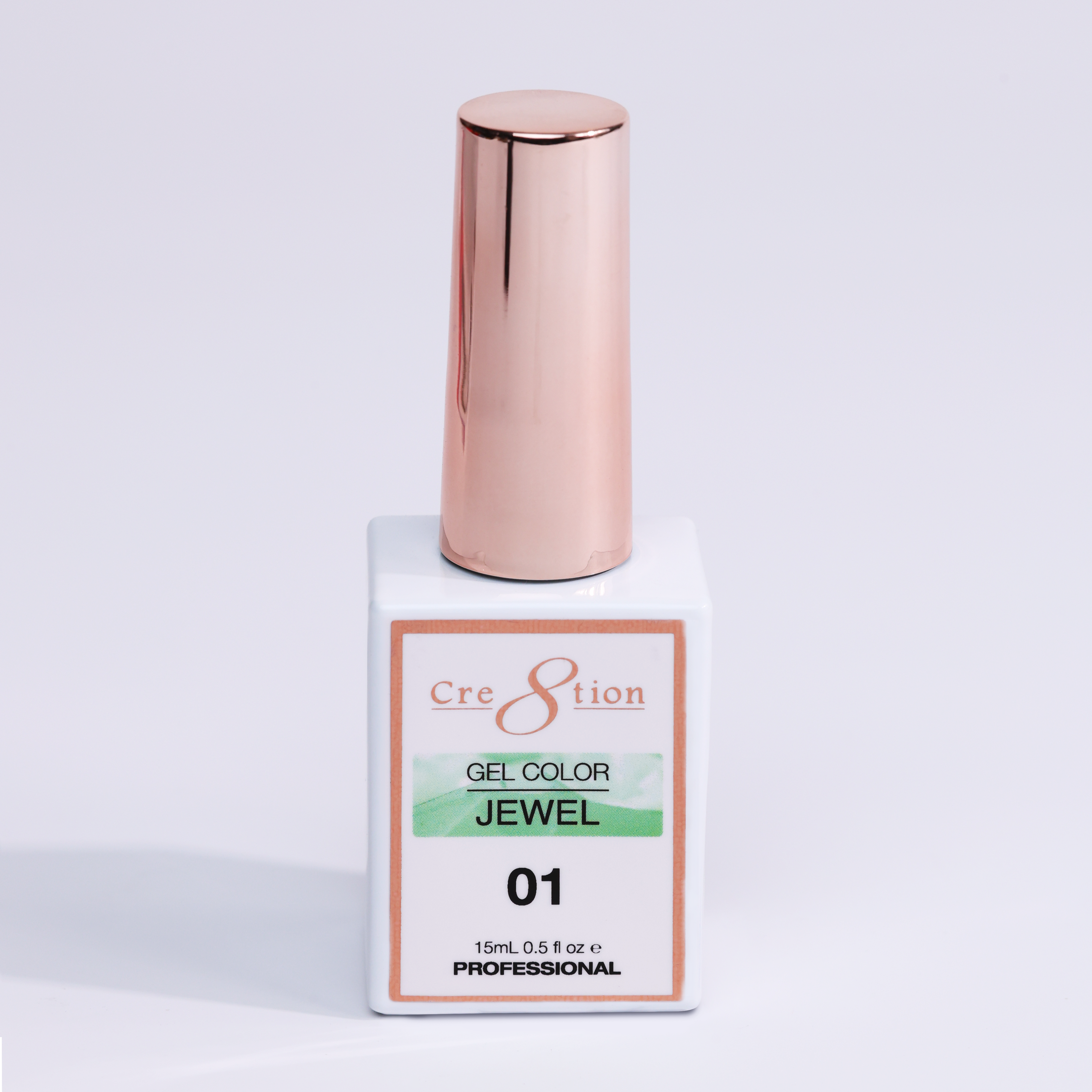 Cre8tion Soak Off Gel 0.5oz G01 - Jewel Collection