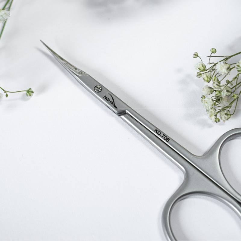 NGHIA EXPORT Cuticle Scissors - KD-706 (Stainless Steel)