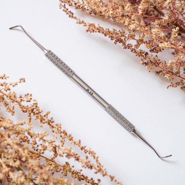 NGHIA EXPORT Cuticle Pusher - P-17 (Stainless Steel)