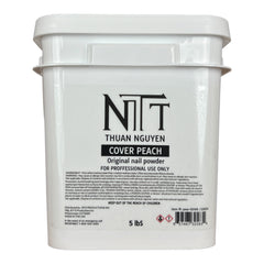 NTT Cover Peach Nail Powder 5lbs [Buy 1 Free 1 Base 1 Top Rocky TPO Free HEMA Free]