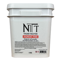 NTT Pigment Pink Nail Powder 5lbs [Buy 1 Free 1 Base 1 Top Rocky TPO HEMA Free]