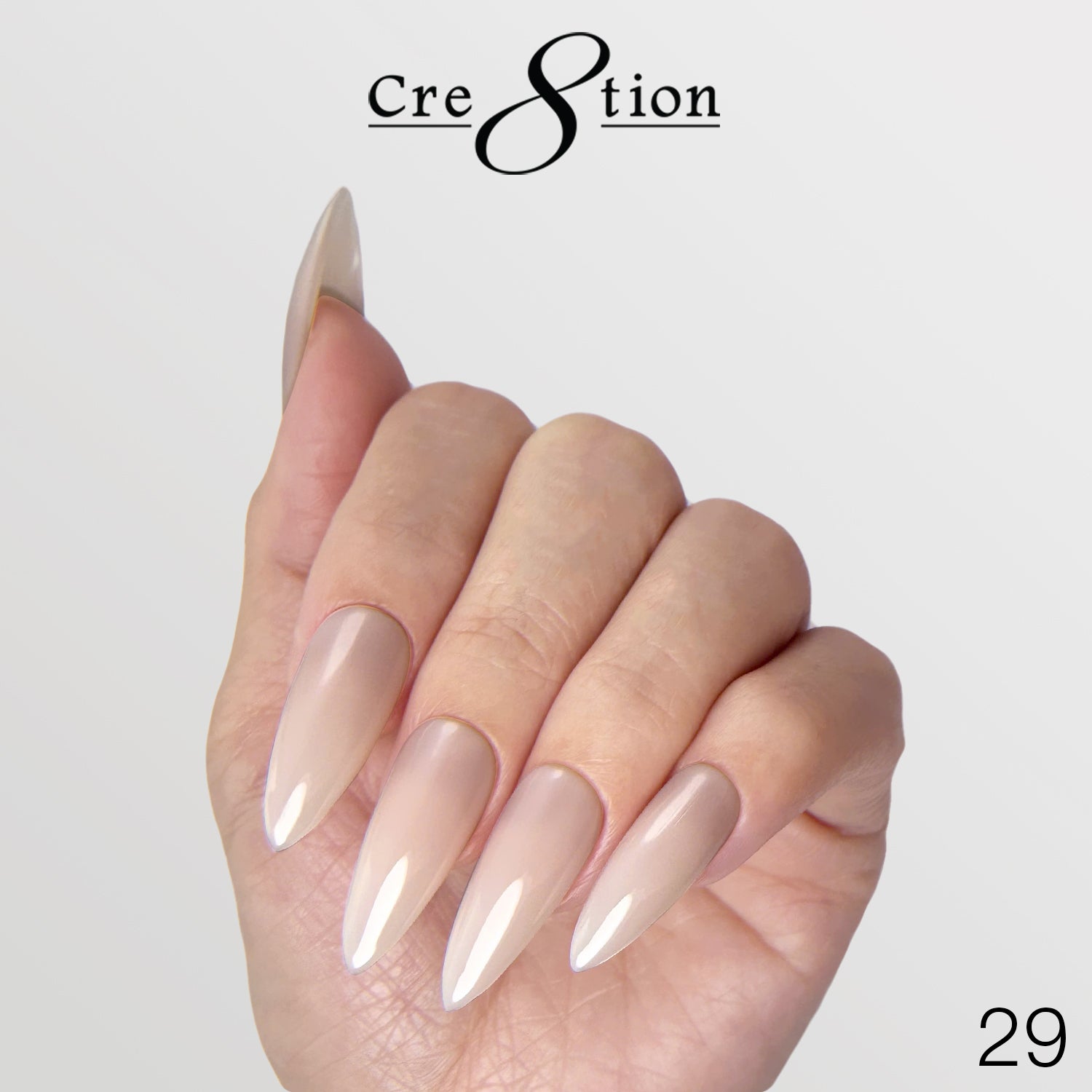 Cre8tion Gel Collection - Overlay/ Brush on Builder 0.5oz 29 Cozy Secret