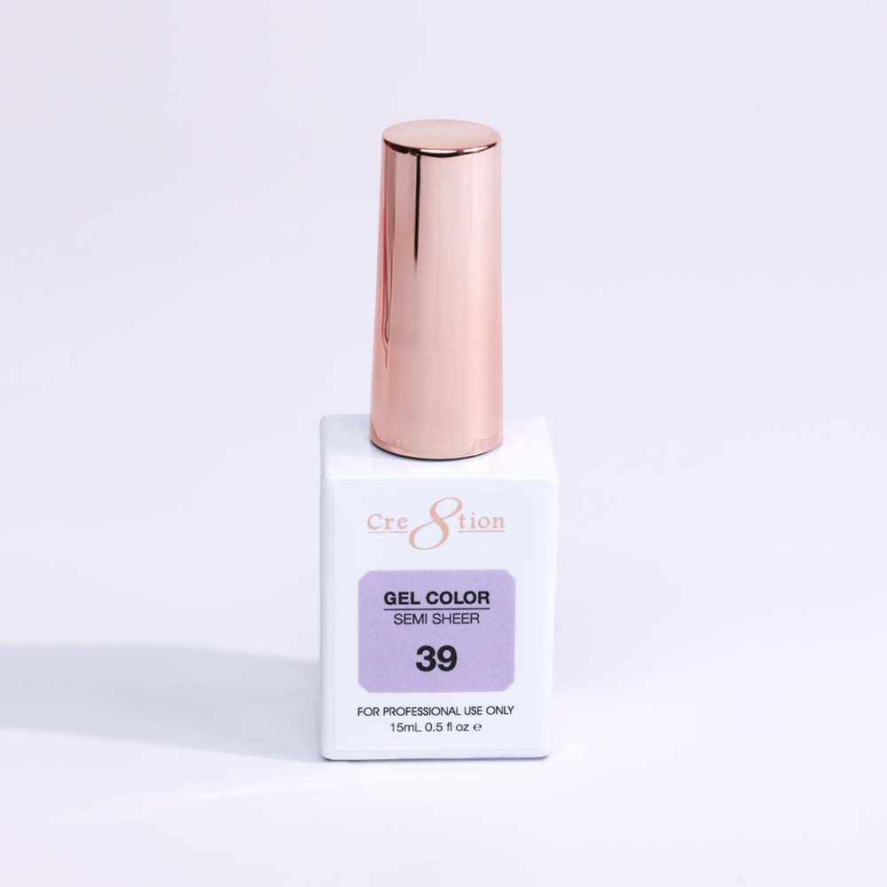 Cre8tion Hema Free Semi-Sheer Collection 0.5oz - Mauve Series