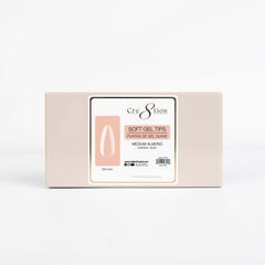 Cre8tion Soft Gel Tips - Almond Mini Box 224pcs