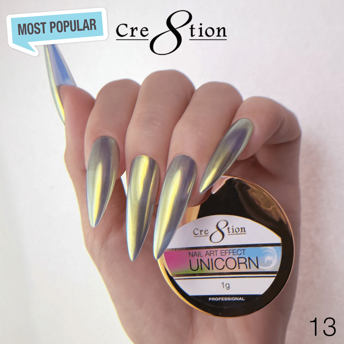 Cre8tion Unicorn Nail Art Effect 1g