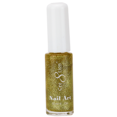 Cre8tion Detailing Nail Art Lacquer 0.25oz 04 Gold Glitter