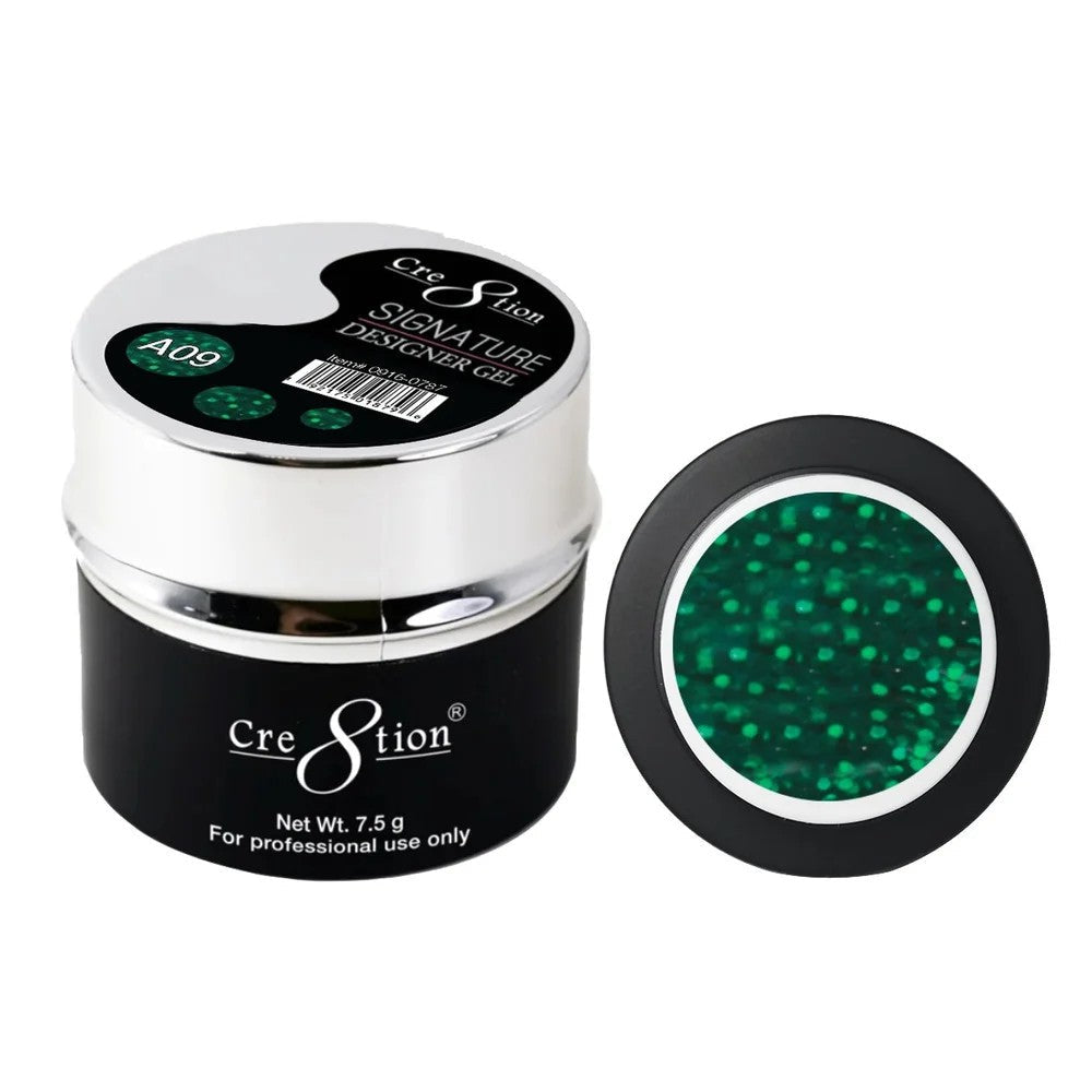 Cre8tion Signature Designer Gel 7.5g - Full Set 9 Colors