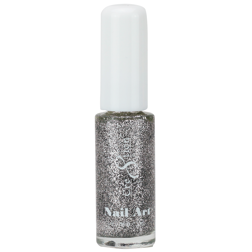 Cre8tion Detailing Nail Art Lacquer 0.25oz 05 Silver Glitter